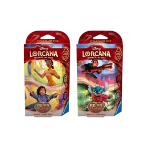 Disney Lorcana Trading Card Game Reign Of Jafar starter deck