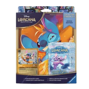 Lorcana Trading Card Game: Winterspell Collection Starter set Stitch