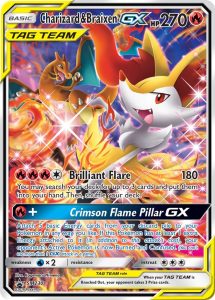 Promo Charizard & Braixen GX SM230